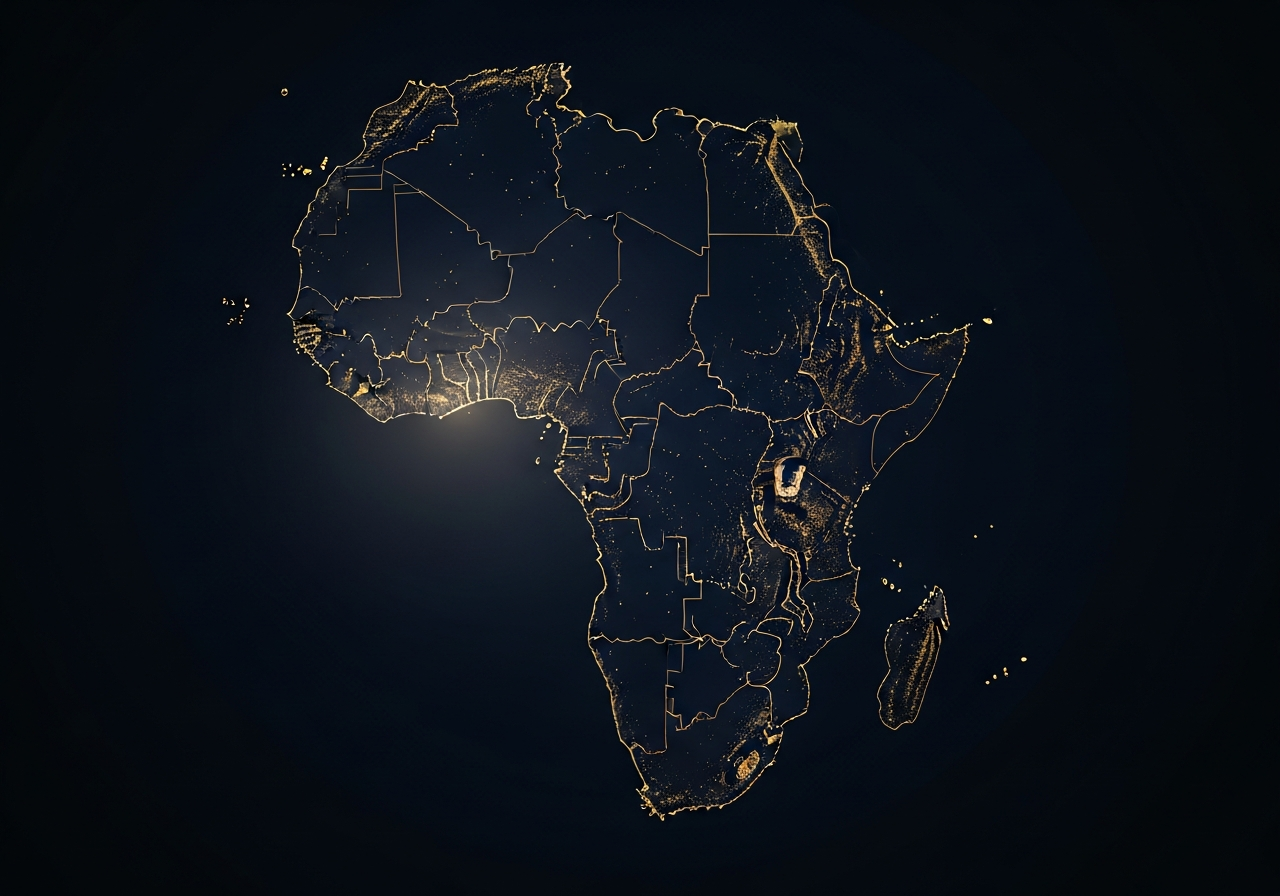 Map showing Pharos Advisors coverage across African regions